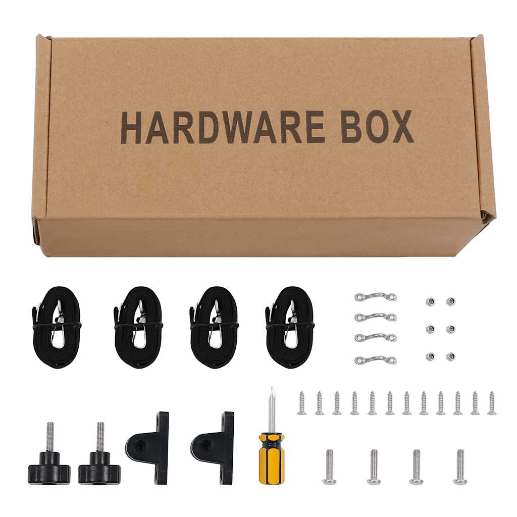 Τέντα Σκάφους με 2 Αψίδες Γκρι 150x120x110 εκ.