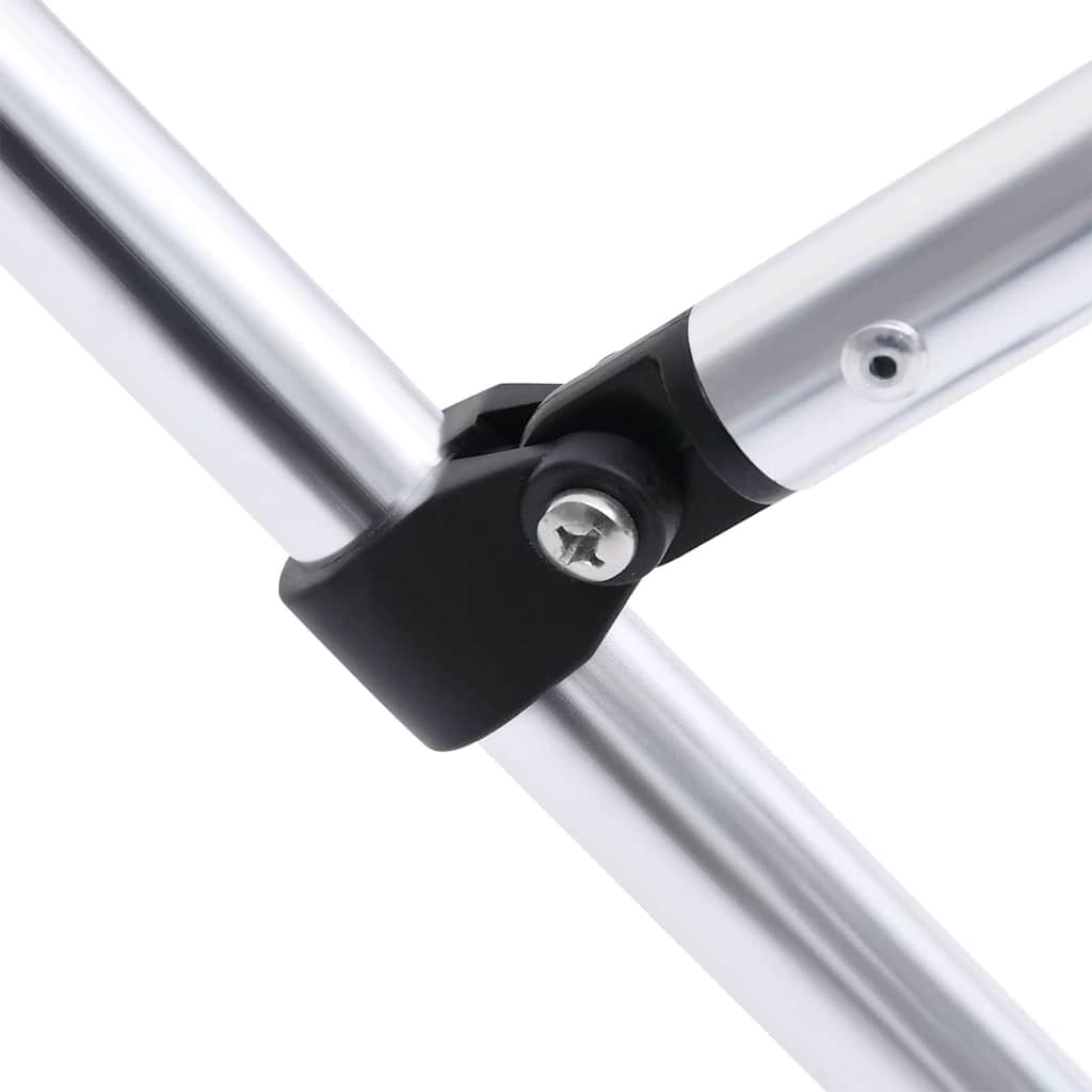 Τέντα Σκάφους με 2 Αψίδες Γκρι 150x120x110 εκ.