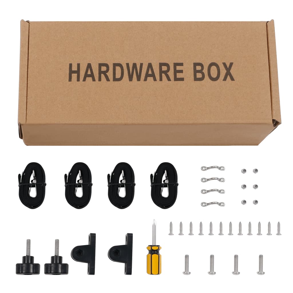 Τέντα Σκάφους με 2 Αψίδες Γκρι 180x130x110 εκ. - Pakobazaar