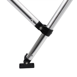 Τέντα Σκάφους με 3 Αψίδες Γκρι 183x160x137 εκ. - Pakobazaar