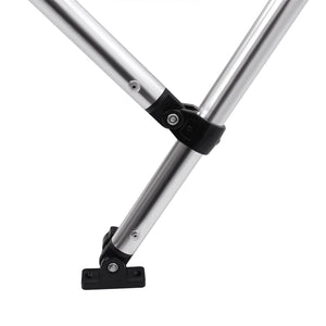 Τέντα Σκάφους με 4 Αψίδες Μαύρη 243x180x137 εκ. - Pakobazaar