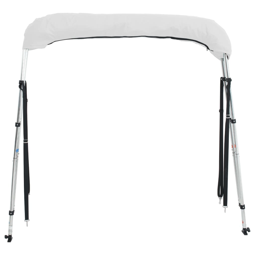 Τέντα Σκάφους με 3 Αψίδες Τοιχώματα 183x(137-152)x137 εκ.