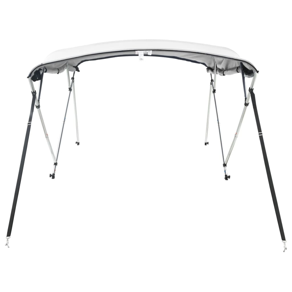 Τέντα Σκάφους με 4 Αψίδες Τοιχώματα 243x(230-244)x137 εκ. - Pakobazaar