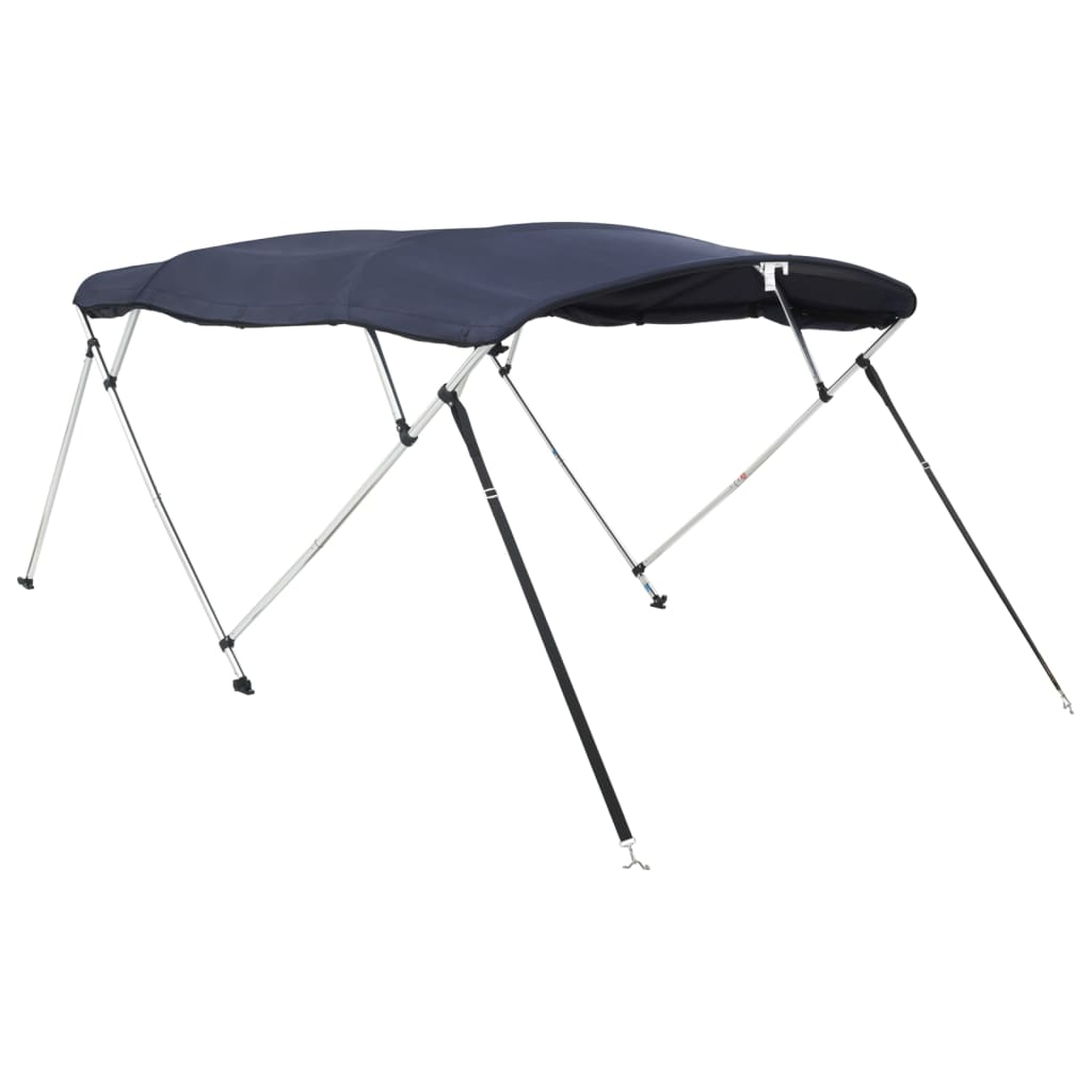 Τέντα Σκάφους με 4 Αψίδες Τοιχώματα 243x(230-244)x137 εκ.
