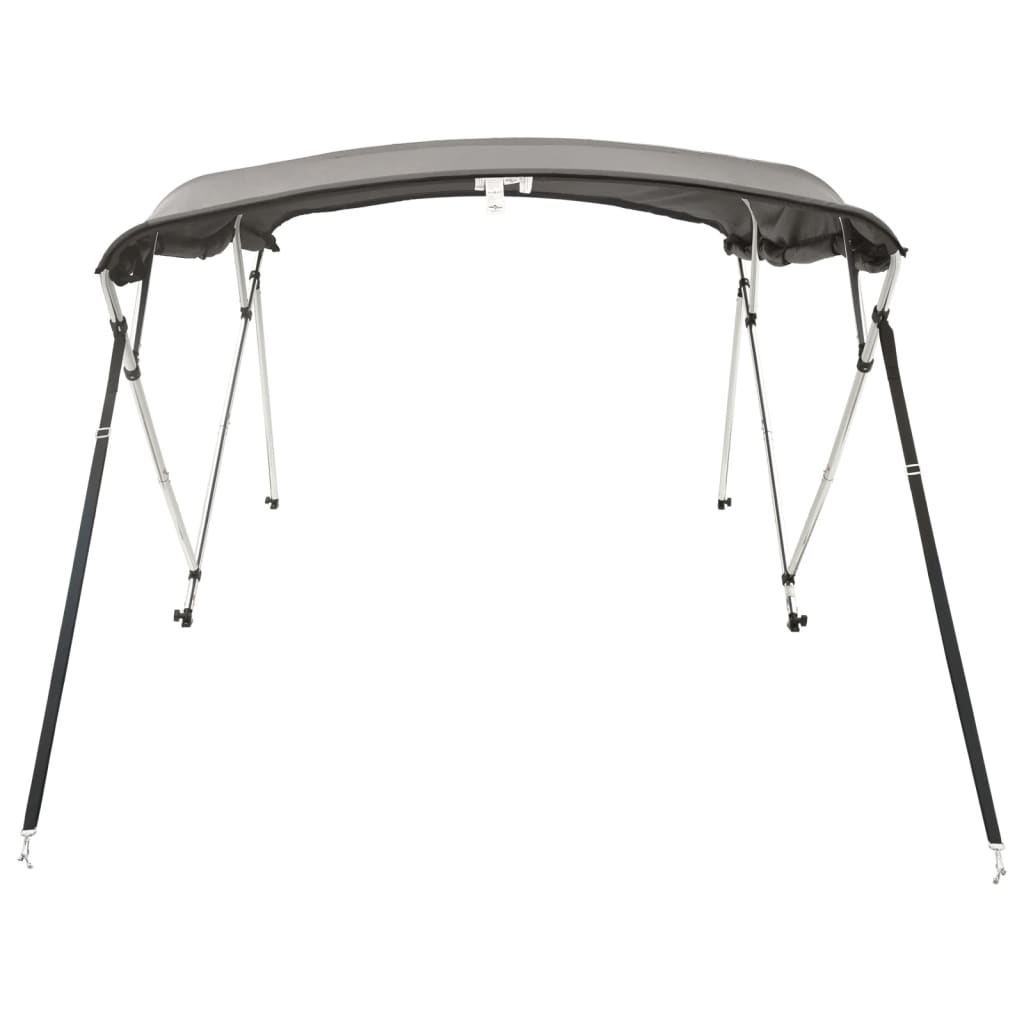 Τέντα Σκάφους με 4 Αψίδες Τοιχώματα 243x(230-244)x137 εκ.