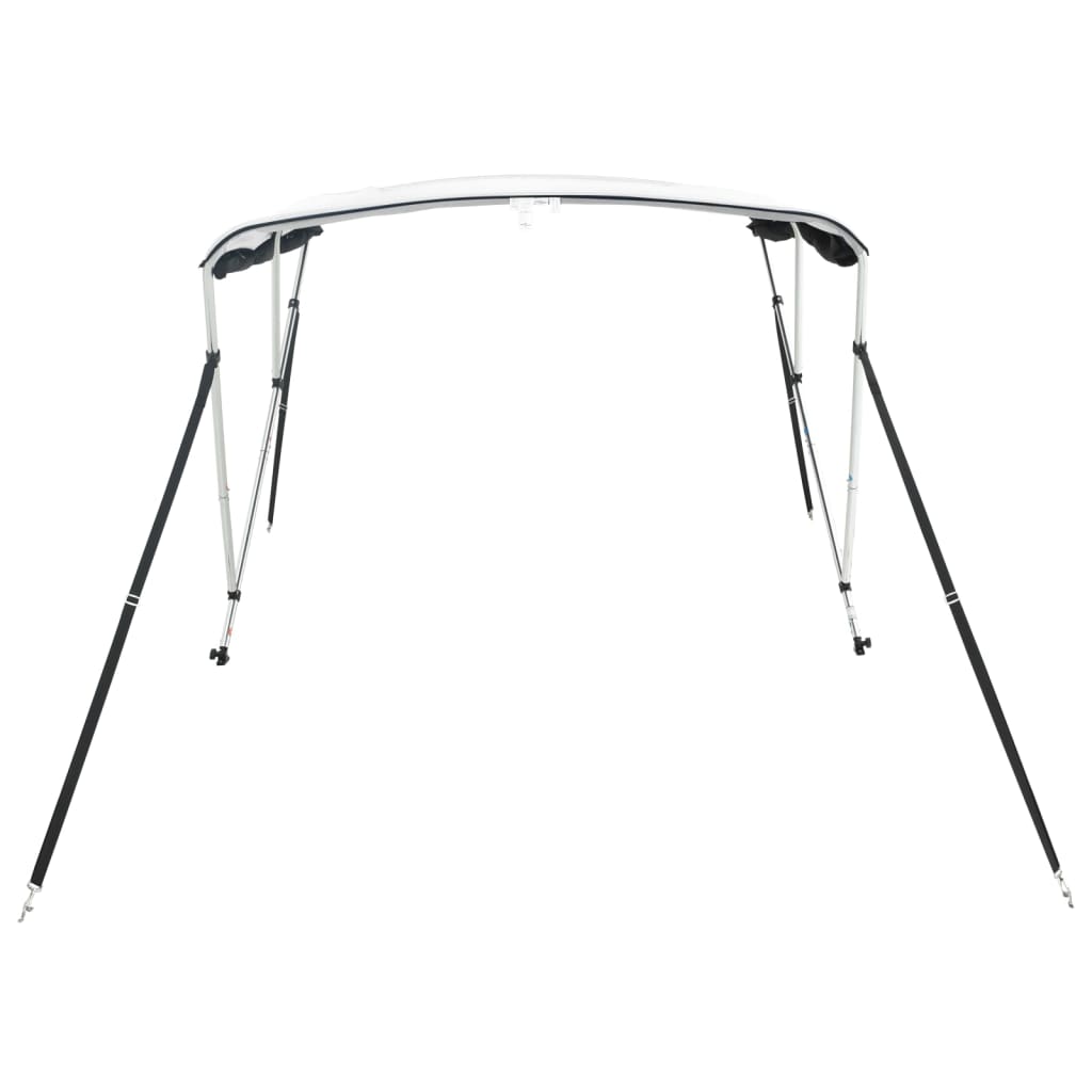 Τέντα Σκάφους 3 Αψίδες Τοιχ. Δίχτυ Ανθρακί 183x(170-182)x137εκ