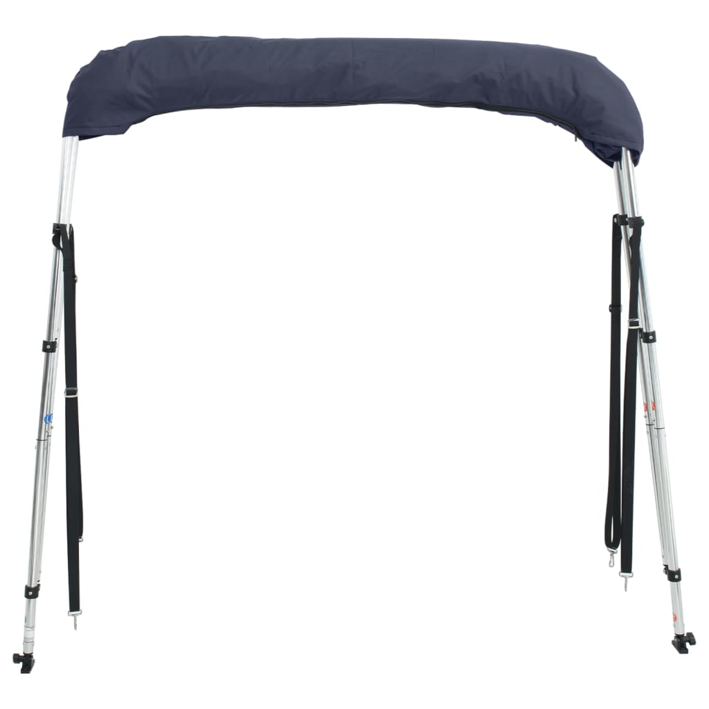 Τέντα Σκάφους 3 Αψίδες Τοιχ. Δίχτυ Ανθρακί 183x(137-152)x137εκ