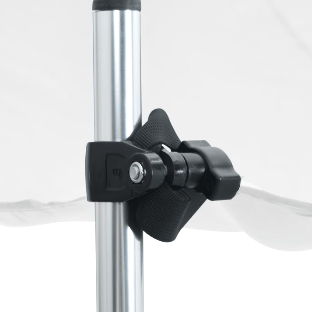 Επέκταση Σκιάστρου Σχήμα Τ Λευκή 170x208x(115-183) εκ. - Pakobazaar