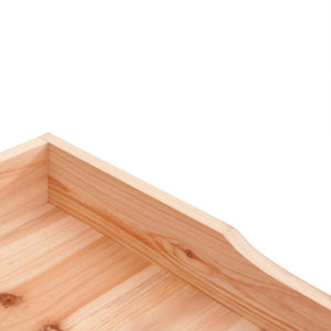 Τραπέζι Φυτών με Ράφι Καφέ 78x38x82,5εκ. από Μασίφ Ξύλο Ελάτης - PAKOBAZAAR
