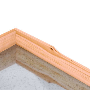 Τραπέζι Φυτών με Ράφια Καφέ 78x38x82,5εκ. από Μασίφ Ξύλο Ελάτης - PAKOBAZAAR