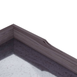 Τραπέζι Φυτών με Ράφια Γκρι 78x38x82,5εκ. από Μασίφ Ξύλο Ελάτης - PAKOBAZAAR