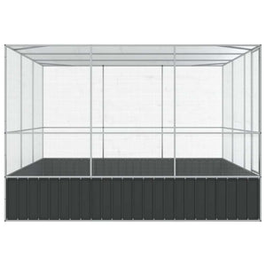 Κλουβί Ασημένιο 311x307x212 εκ. Ατσάλινο - PAKOBAZAAR