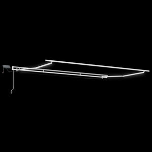 Τέντα Πτυσσόμενη Χειροκίνητη με LED Μπορντό 450x300 εκ. - Pakobazaar