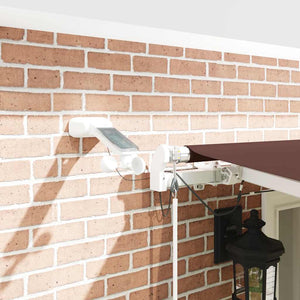 Τέντα Πτυσσόμενη Αυτόματη με LED Καφέ 600x300 εκ. - Pakobazaar