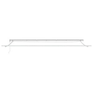 Τέντα Πτυσσόμενη Αυτόματη με LED Καφέ 600x300 εκ. - Pakobazaar