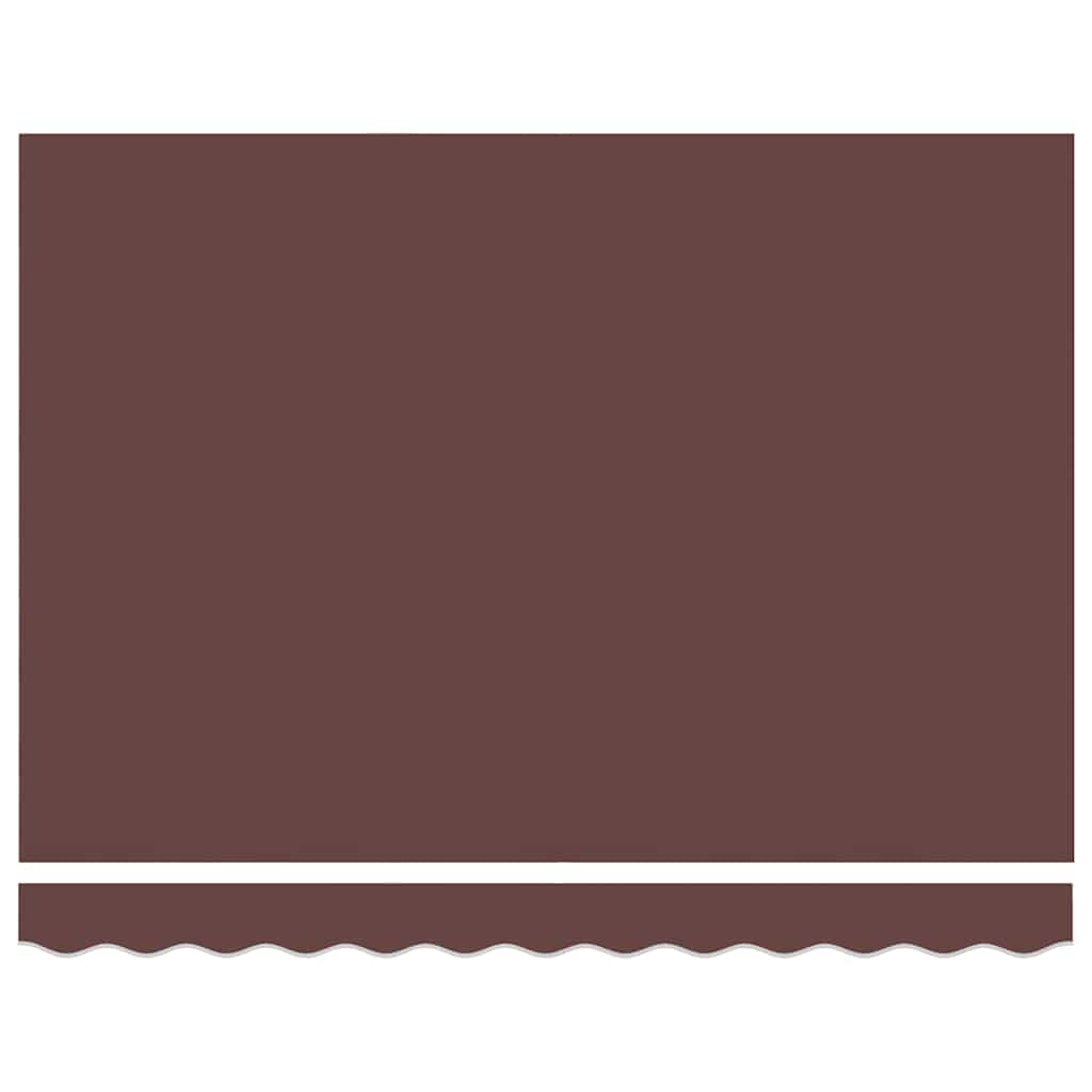 Τέντα Πτυσσόμενη Χειροκίνητη Καφέ 300x250 εκ. - Pakobazaar