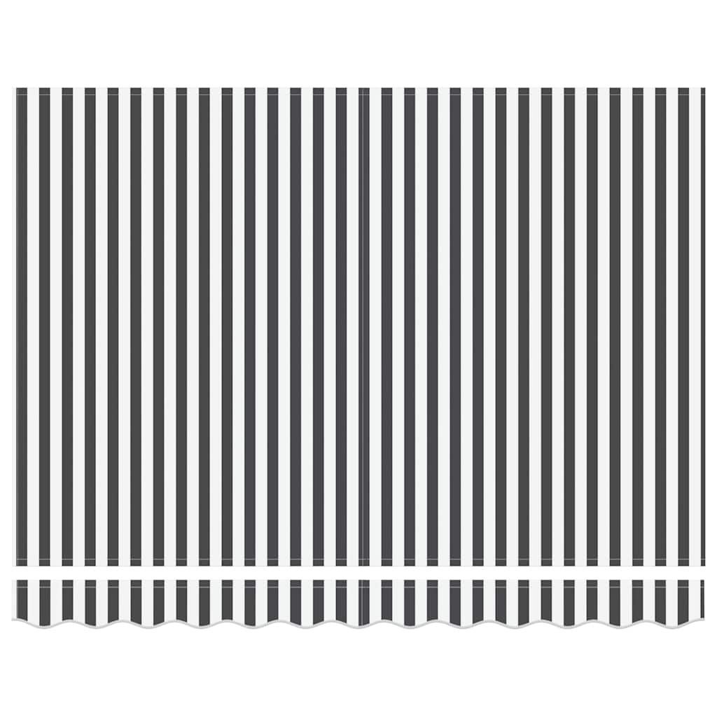 Τέντα Πτυσσόμενη Αυτόματη με LED Ανθρακί / Λευκή 300 x 250 εκ. - Pakobazaar