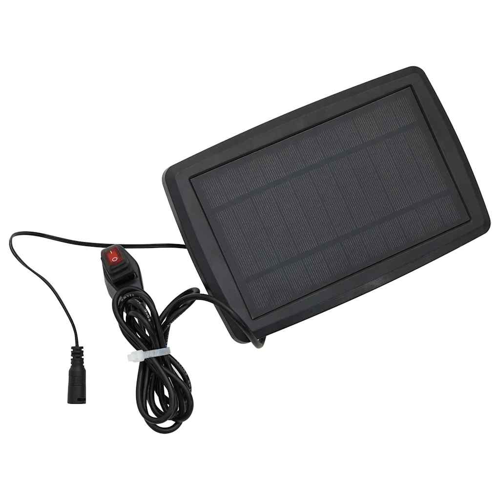 Τέντα Πτυσσόμενη Χειροκίνητη με LED Ανθρακί / Λευκή 450x300 εκ. - Pakobazaar