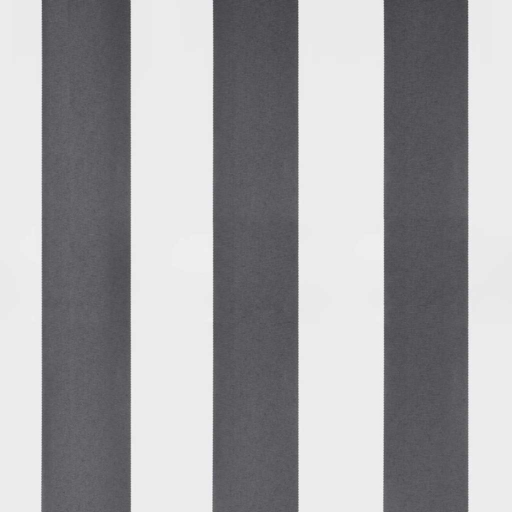 Τέντα Πτυσσόμενη Ανθρακί και Λευκή 3,5x2,5μ. Ύφασμα / Αλουμίνιο