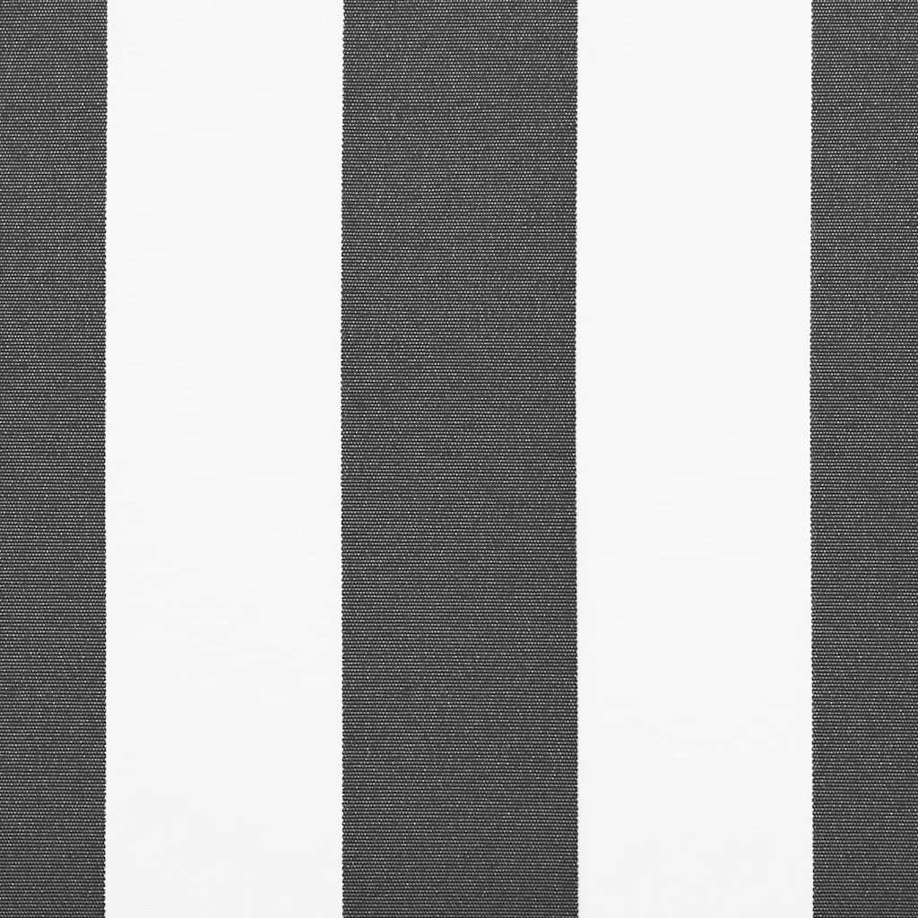 Τέντα Πτυσσόμενη Ανθρακί / Λευκή 3 x 2,5 μ. Ύφασμα / Αλουμίνιο