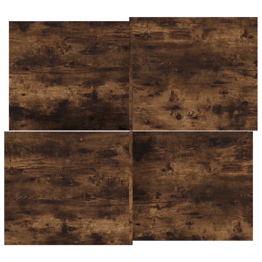 Τραπεζάκια Σαλονιού 2 τεμ Καπνιστή Oak Επεξ. Ξύλο