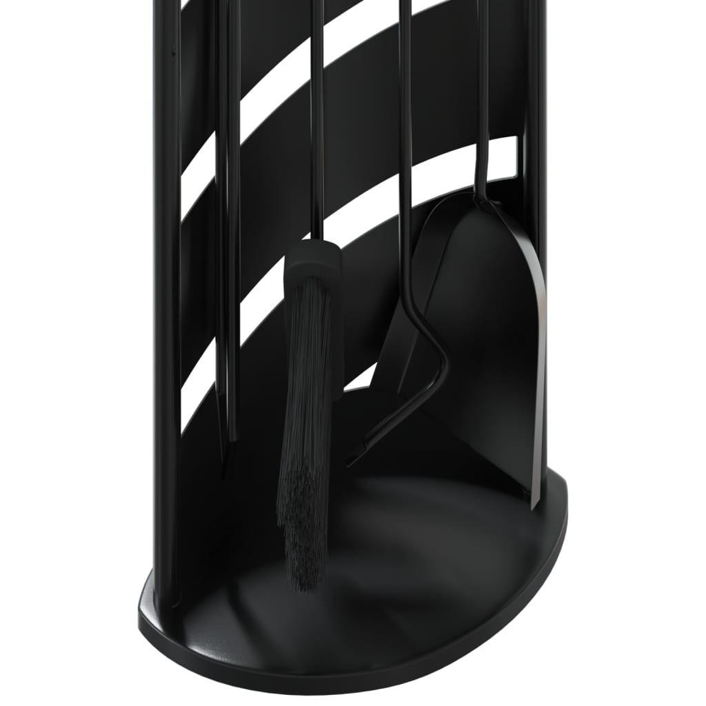 Σετ Εργαλείων Τζακιού 5 Τεμαχίων 23x15x66 εκ. Ατσάλινο - PAKOBAZAAR