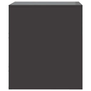 Κομοδίνο Μαύρο 34,5 x 39 x 44 εκ. από Χάλυβα - Pakobazaar