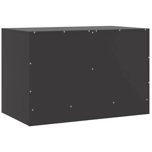 Έπιπλο Τηλεόρασης Μαύρο 67x39x44 εκ. από Χάλυβα