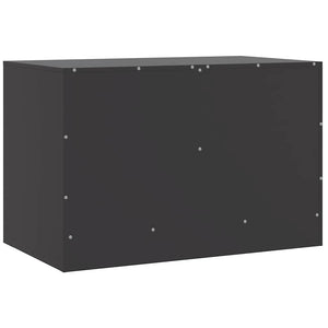 Έπιπλα Τηλεόρασης 2 τεμ. Μαύρο 67 x 39 x 44 εκ. από Χάλυβα
