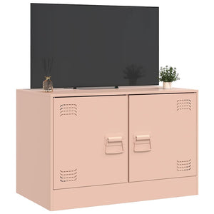 Έπιπλο Τηλεόρασης Ροζ 67 x 39 x 44 εκ. από Χάλυβα
