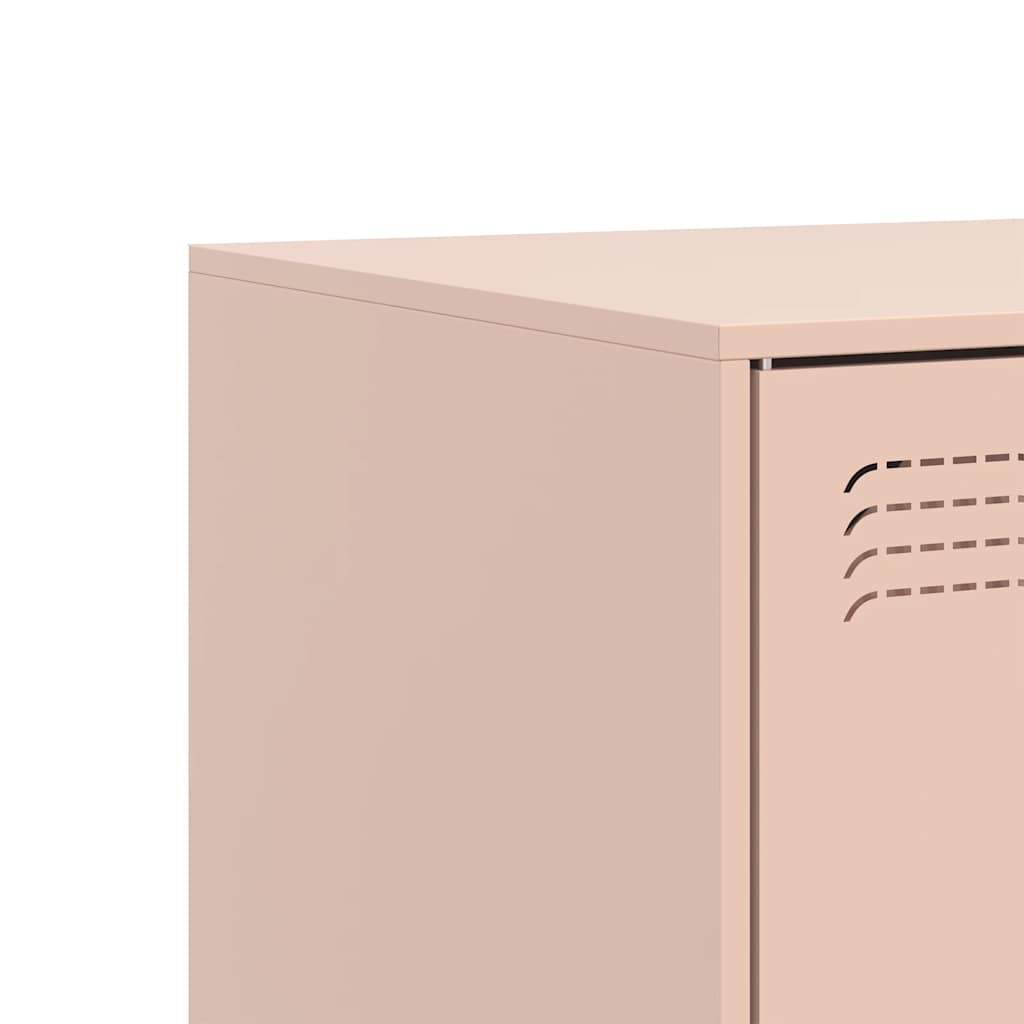Έπιπλο Τηλεόρασης Ροζ 67 x 39 x 44 εκ. από Χάλυβα