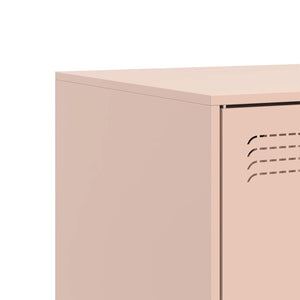 Έπιπλο Τηλεόρασης Ροζ 67 x 39 x 44 εκ. από Χάλυβα