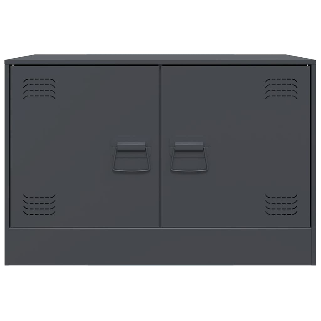 Έπιπλα Τηλεόρασης 2 τεμ. Ανθρακί 67 x 39 x 44 εκ. από Χάλυβα