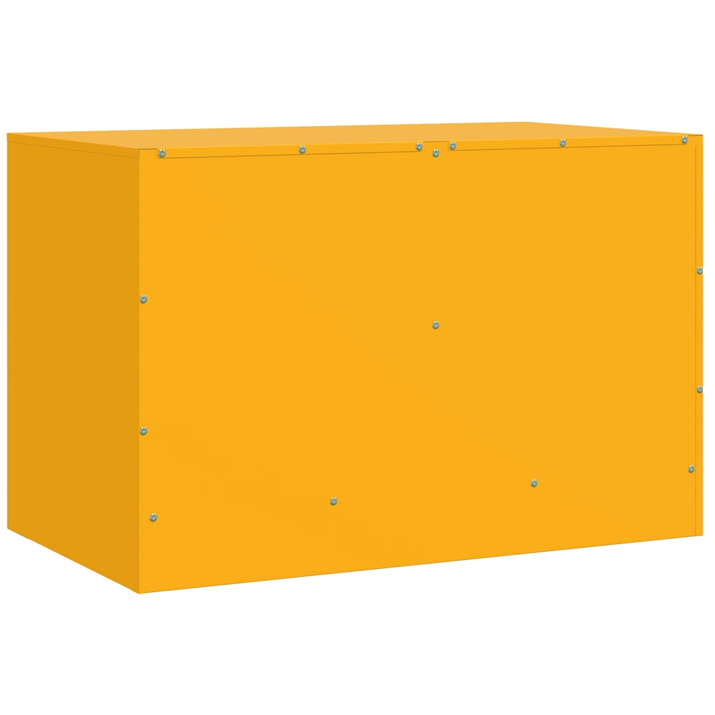 Έπιπλο Τηλεόρασης Μουσταρδί Κίτρινο 67x39x44 εκ. από Ατσάλι - Pakobazaar