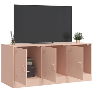Έπιπλο Τηλεόρασης Ροζ 99x39x44 εκ. από Ατσάλι