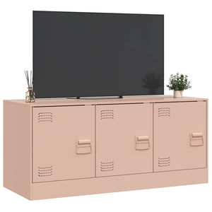 Έπιπλο Τηλεόρασης Ροζ 99x39x44 εκ. από Ατσάλι