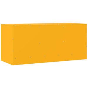 Έπιπλο Τηλεόρασης Μουσταρδί Κίτρινο 99x39x44 εκ. από Ατσάλι