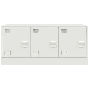 Έπιπλο Τηλεόρασης Λευκό 99x39x44 εκ. από Ατσάλι