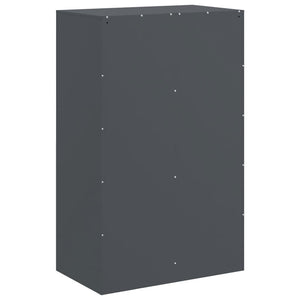 Μπουφές Ανθρακί 67x39x107 εκ. από Ατσάλι