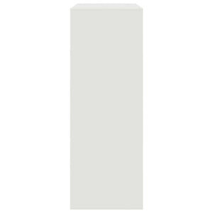 Μπουφές Λευκός 67x39x107 εκ. από Ατσάλι - Pakobazaar