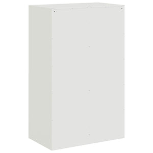 Μπουφές Λευκός 67x39x107 εκ. από Ατσάλι - Pakobazaar