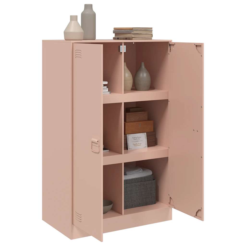 Ντουλάπι Ροζ 67x39x107 εκ. από Ατσάλι - Pakobazaar