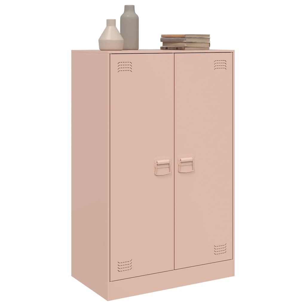 Ντουλάπι Ροζ 67x39x107 εκ. από Ατσάλι - Pakobazaar