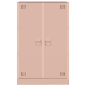 Ντουλάπι Ροζ 67x39x107 εκ. από Ατσάλι - Pakobazaar