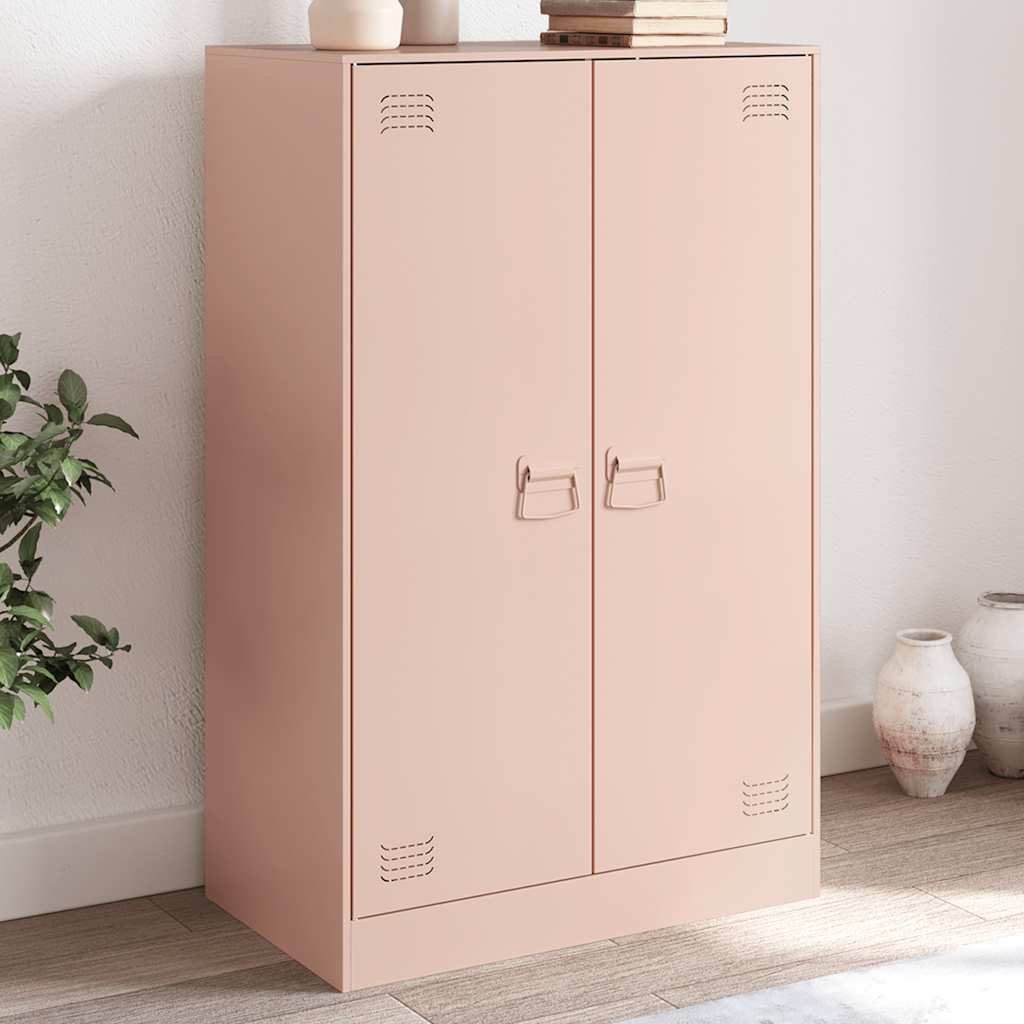 Ντουλάπι Ροζ 67x39x107 εκ. από Ατσάλι - Pakobazaar
