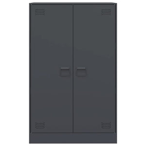 Μπουφές Ανθρακί 67x39x107 εκ. από Ατσάλι - Pakobazaar