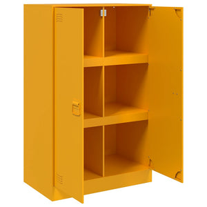 Ντουλάπι Μουσταρδί 67 x 39 x 107 εκ. από Ατσάλι - Pakobazaar