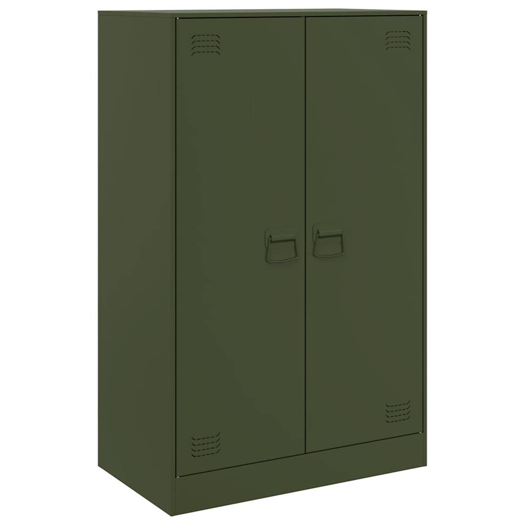 Ντουλάπι Πράσινο Λαδί 67x39x107 εκ. από Ατσάλι