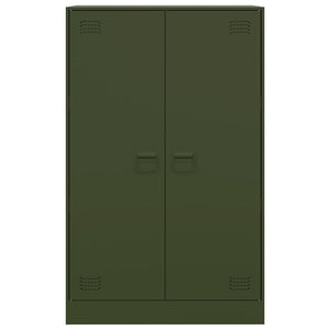 Ντουλάπι Πράσινο Λαδί 67x39x107 εκ. από Ατσάλι
