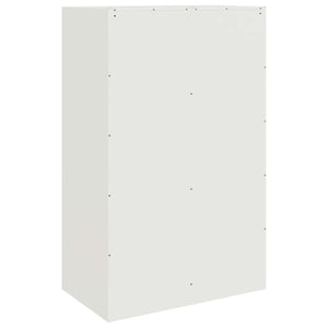 Μπουφές Λευκός 67x39x107 εκ. από Ατσάλι - Pakobazaar